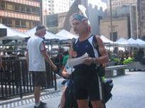 Richard Jesonowski speaking at the managed care rally